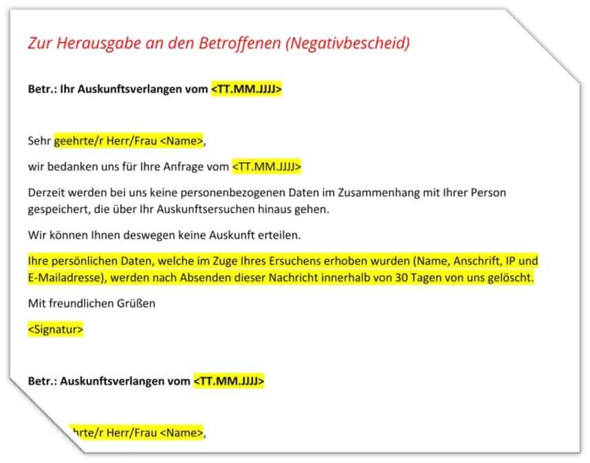 Auskunft Und Anfrage Nach Art 15 DSGVO Inkl Musterantwortschreiben auskunft-und-anfrage-nach-art-15-dsgvo-inkl-musterantwortschreiben
